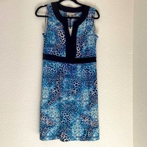 SLEEVELESS HIGH-WAISTED DRESS